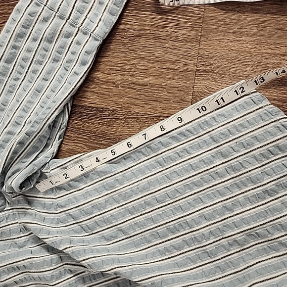 📛5/$25 Columbia Pearl Snap Pinstripe Longsleeve Button Down - Picture 5 of 8